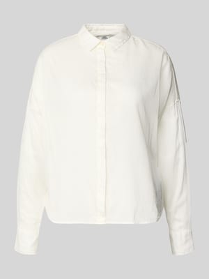 Regular Fit Bluse mit verdeckter Knopfleiste Modell 'SANDY' Shop The Look MANNEQUINE