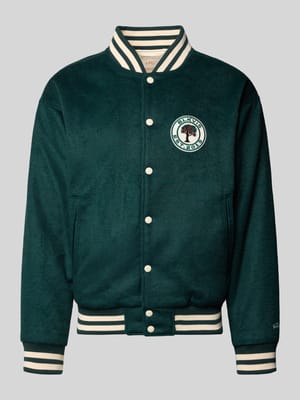 Kurtka w stylu college o kroju regular fit z dodatkiem wełny Shop The Look MANNEQUINE