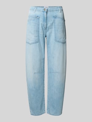 Jeansy barrel w kroju fashion fit z mieszanka bawełny model 'OCEAN' Shop The Look MANNEQUINE