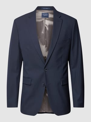 Regular fit 2-knoops colbert met reverskraag  Shop The Look MANNEQUINE