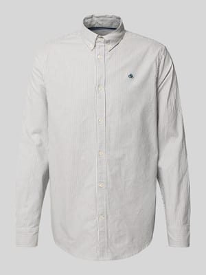 Regular Fit Freizeithemd mit Button-Down-Kragen Shop The Look MANNEQUINE