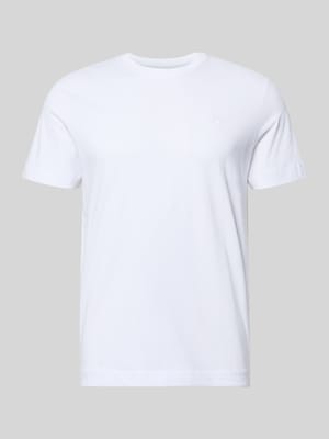 Regular Fit T-Shirt aus reiner Baumwolle Shop The Look MANNEQUINE