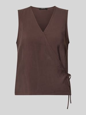 Blusentop in Wickel-Optik Modell 'Fazu' Shop The Look MANNEQUINE