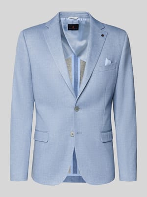 slim fit 2-knoops colbert met klepzakken model 'Nick' Shop The Look MANNEQUINE