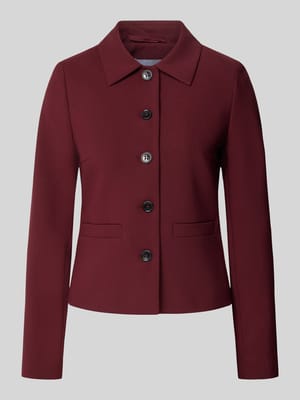 Slim fit blazer met paspelzakken Shop The Look MANNEQUINE