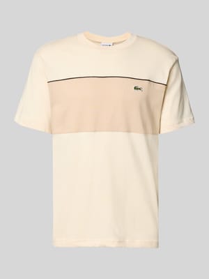 Regular Fit T-Shirt aus reiner Baumwolle Shop The Look MANNEQUINE