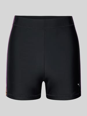 Figi bikini z wysokim stanem i nadrukiem z logo Shop The Look MANNEQUINE