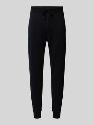 Slim Fit Sweatpants mit Tunnelzug Shop The Look MANNEQUINE