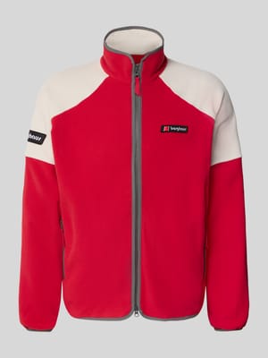 Fleecejacke mit Zweiwege-Reißverschluss Shop The Look MANNEQUINE