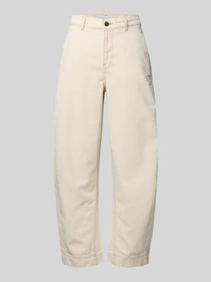 Regular Fit Barrel Jeans aus reiner Baumwolle Modell 'WORKWEAR CANVAS BARREL' Shop The Look MANNEQUINE
