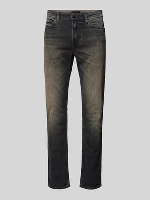 Slim Fit Jeans im 5-Pocket-Design Modell 'DELAWARE' Shop The Look MANNEQUINE