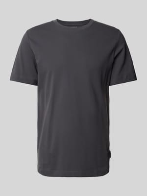 T-Shirt im unifarbenen Design Shop The Look MANNEQUINE