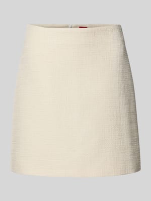 Dopasowana spódnica mini z czystej bawełny Shop The Look MANNEQUINE