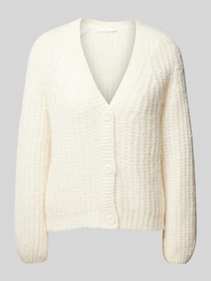 Cardigan van alpaca met V-hals Shop The Look MANNEQUINE