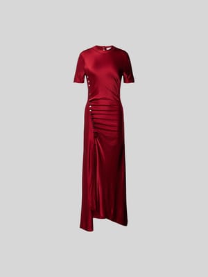 Maxikleid mit Raffungen Shop The Look MANNEQUINE