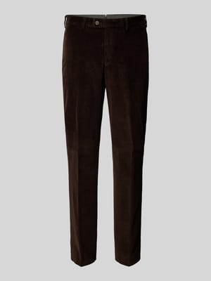 Regular Fit Cordhose mit Gürtelschlaufen Modell 'PARMA' Shop The Look MANNEQUINE