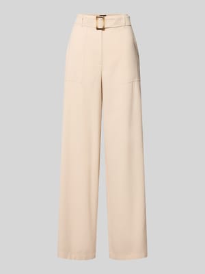 Spodnie o kroju loose fit o szerokości z mieszanki wiskozy Shop The Look MANNEQUINE