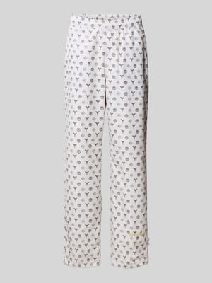 Wide Leg Sweatpants mit elastischem Bund Shop The Look MANNEQUINE