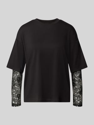 Regular Fit Langarmshirt mit Viskose-Anteil Modell 'TAHLIA' ' Shop The Look MANNEQUINE