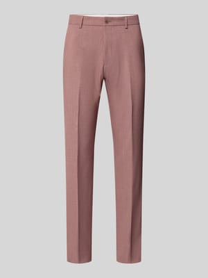 Spodnie garniturowe o kroju regular fit z dodatkiem wełny Shop The Look MANNEQUINE