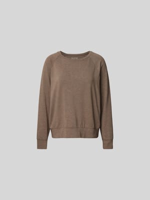 Longsleeve mit gerippten Abschlüssen Shop The Look MANNEQUINE