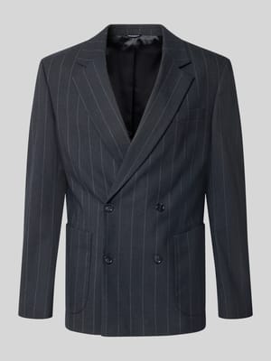 Relaxed Fit Sakko mit doppelreihiger Knopfleiste Shop The Look MANNEQUINE