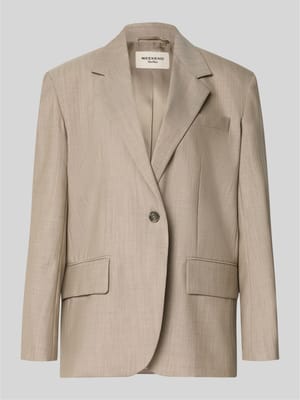 regular fit lange blazer van zuivere scheerwol model 'ATTILA' Shop The Look MANNEQUINE