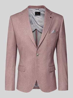 marynarka na 2 guziki o kroju slim fit z kieszeniami z patką Shop The Look MANNEQUINE
