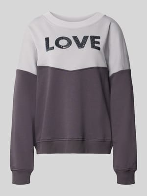 Oversized Sweatshirt aus reiner Baumwolle Shop The Look MANNEQUINE