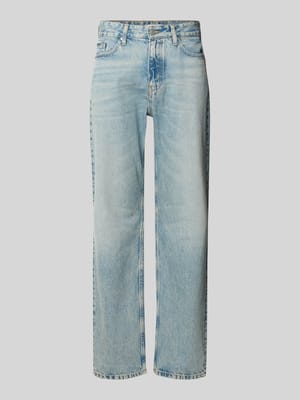 Straight Fit Jeans aus reiner Baumwolle Modell 'SVERRE' Shop The Look MANNEQUINE