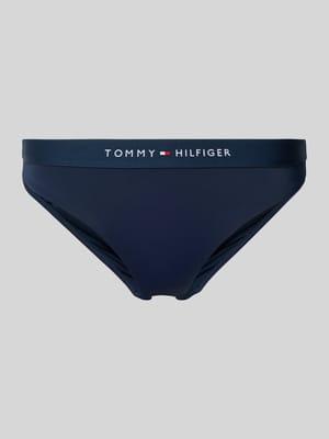 Bikinibroekje met elastische band met labelprint Shop The Look MANNEQUINE