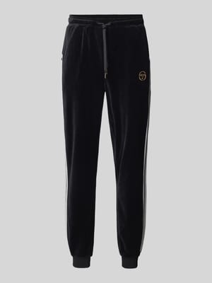 Sweatpants mit Label-Stitching Modell 'DAMARIND' Shop The Look MANNEQUINE