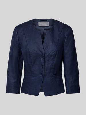 Blazer mit Leistentaschen Shop The Look MANNEQUINE