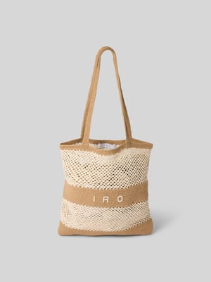Shopper aus reiner Baumwolle Shop The Look MANNEQUINE