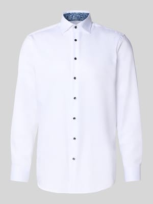 Koszula biznesowa o kroju regular fit z listwą guzikową Shop The Look MANNEQUINE