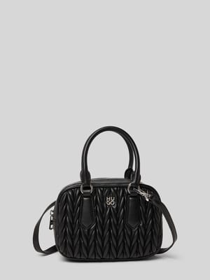 Schoudertas met logodetail, model 'Chris' Shop The Look MANNEQUINE