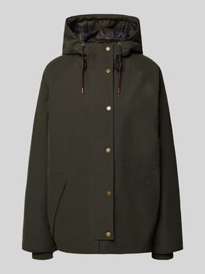 Loose Fit Funktionsjacke mit Kapuze Modell 'HESTER WATERPROOF' Shop The Look MANNEQUINE