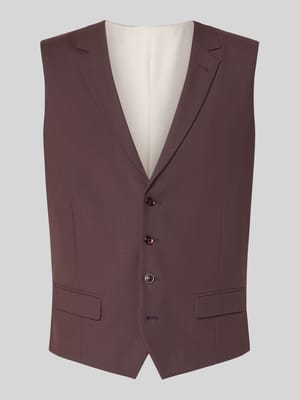 Kamizelka o kroju slim fit z dodatkiem wiskozy Shop The Look MANNEQUINE