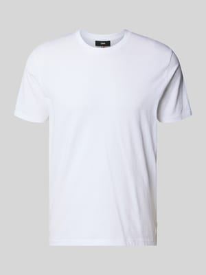 T-Shirt mit Rundhalsausschnitt Modell 'DEN' Shop The Look MANNEQUINE