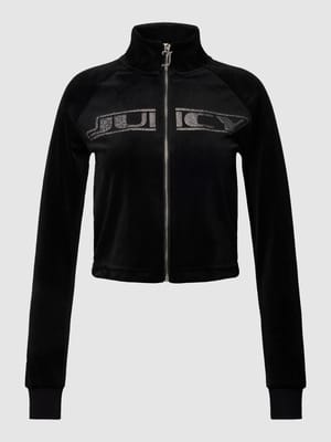 Sweatjacke mit Stehkragen Modell 'LELU' Shop The Look MANNEQUINE