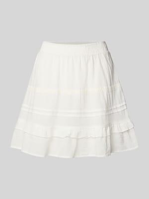 Ausgestellter Mini-Rock aus reiner Baumwolle Modell 'PRETTY' Shop The Look MANNEQUINE