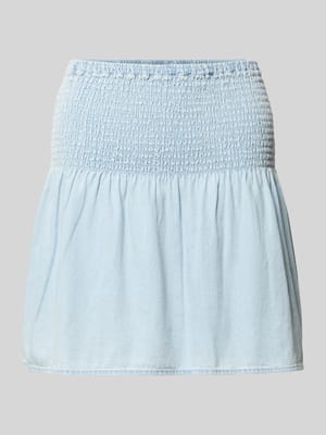 Minirock mit Smok-Detail Modell 'Oregon' Shop The Look MANNEQUINE