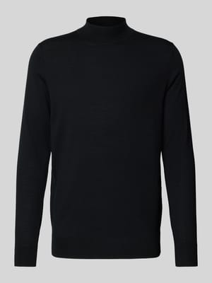 Pullover van merinowol met opstaande kraag Shop The Look MANNEQUINE