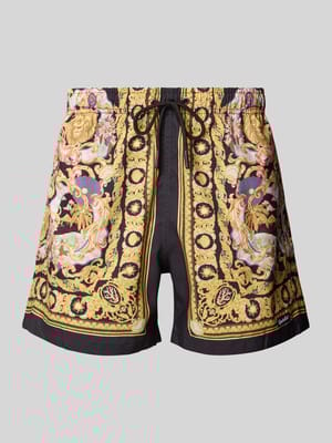 Badehose im Allover-Look Modell 'Baroque' Shop The Look MANNEQUINE
