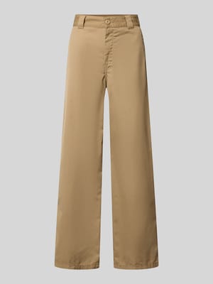 Spodnie o kroju loose straight fit z wpuszczanymi kieszeniami Shop The Look MANNEQUINE