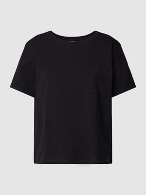 T-Shirt mit überschnittenen Schultern Shop The Look MANNEQUINE