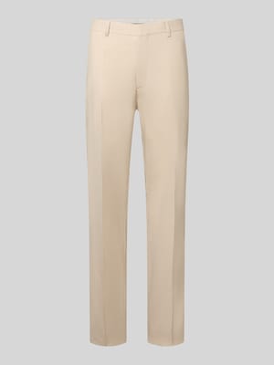 Regular Fit Anzughose mit Schurwoll-Anteil Modell 'Leon' Shop The Look MANNEQUINE