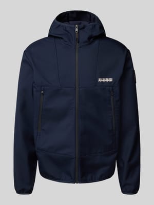 Jacke mit Kapuze und Reißverschlusstaschen Modell 'BIOIS' Shop The Look MANNEQUINE