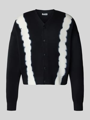 Strickjacke mit V-Ausschnitt Modell 'Konrad' Shop The Look MANNEQUINE
