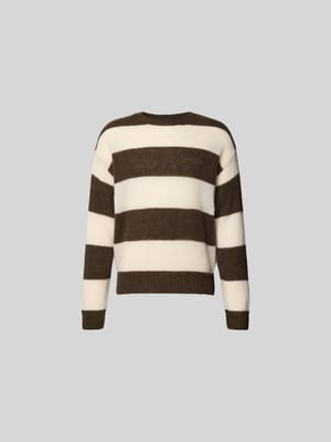Wollpullover mit Alpaka-Anteil Shop The Look MANNEQUINE